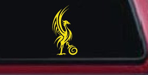 Phoenix Bird Tribal Tattoo Car or Truck Window Decal Sticker