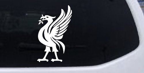 Phoenix Olive Branch In Mouth Tribal Car or Truck Window Decal Sticker
