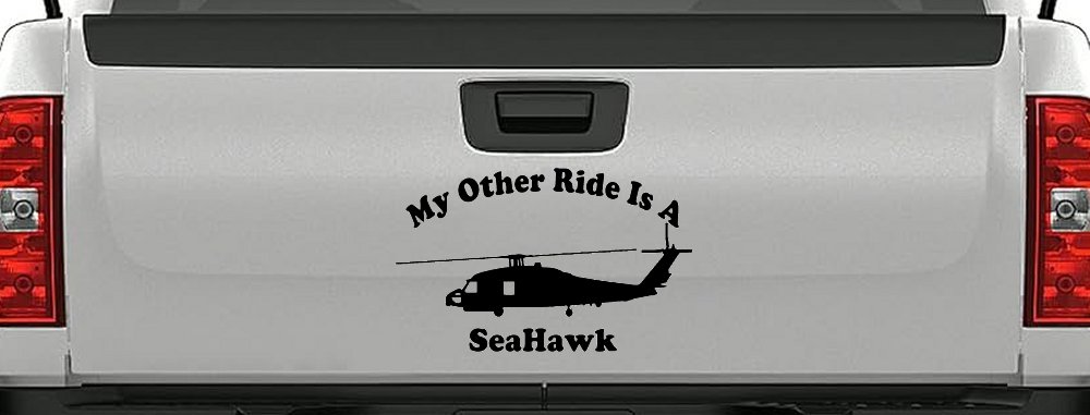 My Other Ride Is A SeaHawk Military Car or Truck Window Decal Sticker