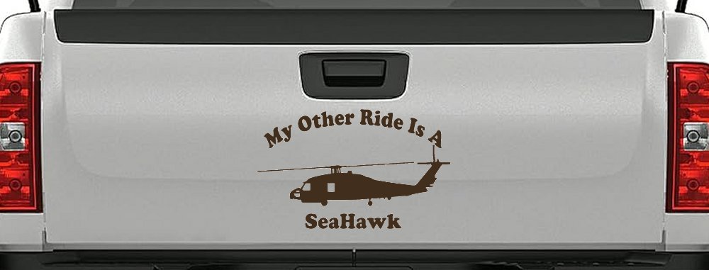 My Other Ride Is A SeaHawk Military Car or Truck Window Decal Sticker