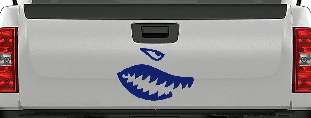 Shark Teeth Military Car or Truck Window Decal Sticker