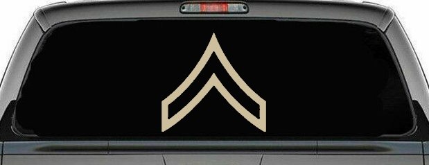 Army Private Military Car or Truck Window Decal Sticker