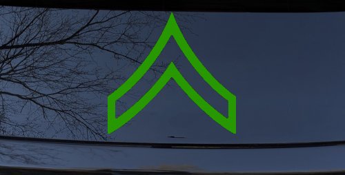 Army Private Military Car or Truck Window Decal Sticker