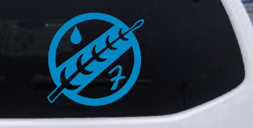 Mandalorian Crest Boba Fett Sci Fi Car or Truck Window Decal Sticker