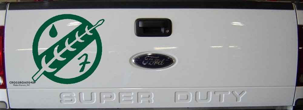 Mandalorian Crest Boba Fett Sci Fi Car or Truck Window Decal Sticker (Dark Green)