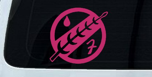 Mandalorian Crest Boba Fett Sci Fi Car or Truck Window Decal Sticker