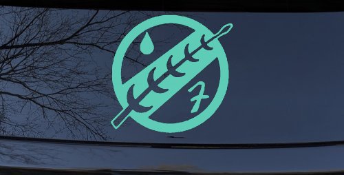 Mandalorian Crest Boba Fett Sci Fi Car or Truck Window Decal Sticker