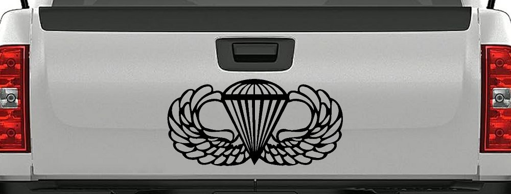 AIRBORNE Wings Military Car or Truck Window Decal Sticker