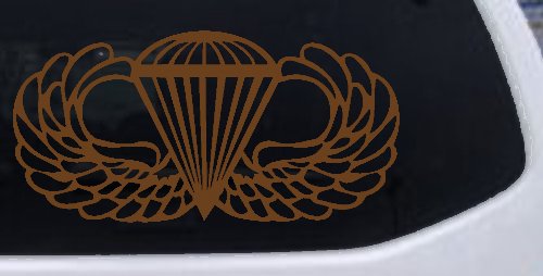 AIRBORNE Wings Military Car or Truck Window Decal Sticker