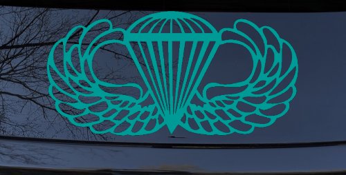 AIRBORNE Wings Military Car or Truck Window Decal Sticker