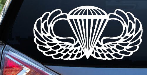 AIRBORNE Wings Military Car or Truck Window Decal Sticker