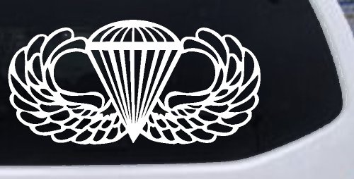 AIRBORNE Wings Military Car or Truck Window Decal Sticker