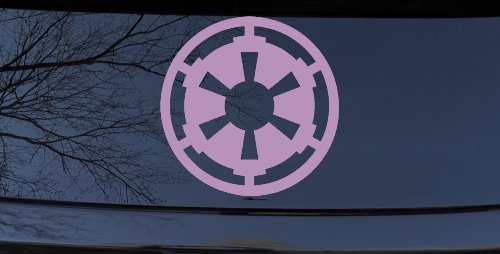 Galactic Empire Emblem Sci Fi Car or Truck Window Decal Sticker