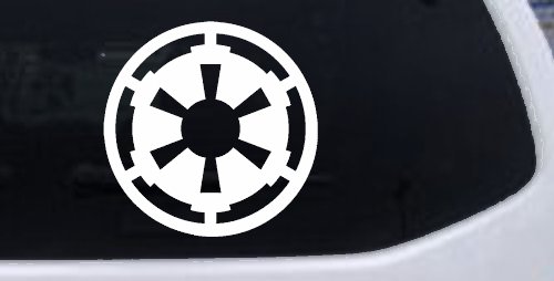 Galactic Empire Emblem Sci Fi Car or Truck Window Decal Sticker
