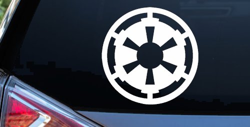 Galactic Empire Emblem Sci Fi Car or Truck Window Decal Sticker