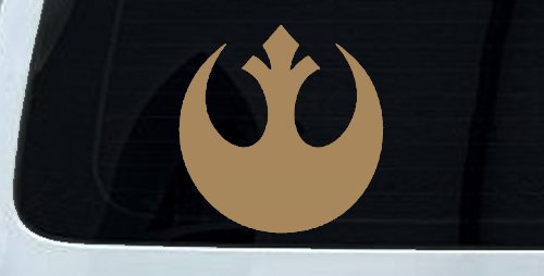Rebel Alliance Emblem Sci Fi Car or Truck Window Decal Sticker