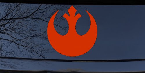 Rebel Alliance Emblem Sci Fi Car or Truck Window Decal Sticker