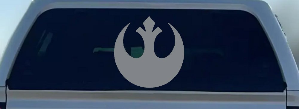 Rebel Alliance Emblem Sci Fi Car or Truck Window Decal Sticker