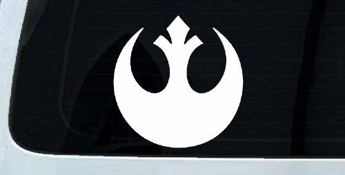 Rebel Alliance Emblem Sci Fi Car or Truck Window Decal Sticker