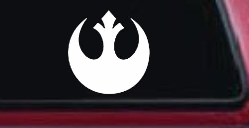 Rebel Alliance Emblem Sci Fi Car or Truck Window Decal Sticker