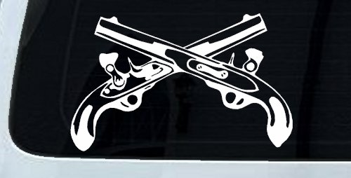 Military Police Cross Pistols Military Car or Truck Window Decal Sticker