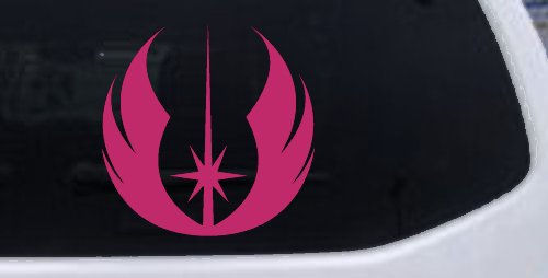 Jedi Order Emblem Sci Fi Car or Truck Window Decal Sticker