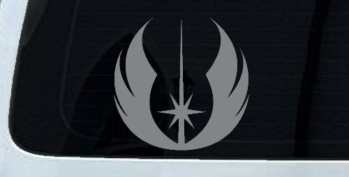 Jedi Order Emblem Sci Fi Car or Truck Window Decal Sticker