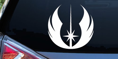 Jedi Order Emblem Sci Fi Car or Truck Window Decal Sticker