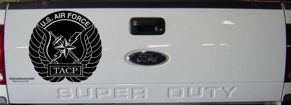 US Air Force TACP Military Car or Truck Window Decal Sticker