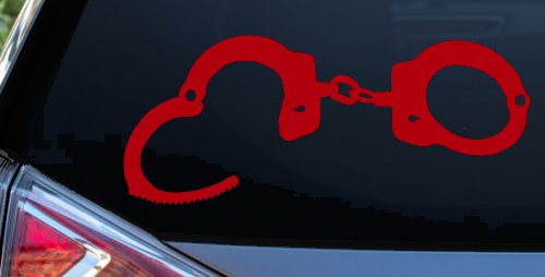Handcuffs Car or Truck Window Decal Sticker