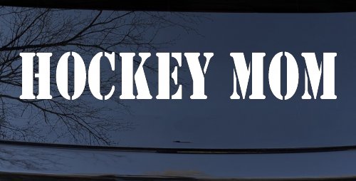 Hockey Mom Sports Car or Truck Window Decal Sticker