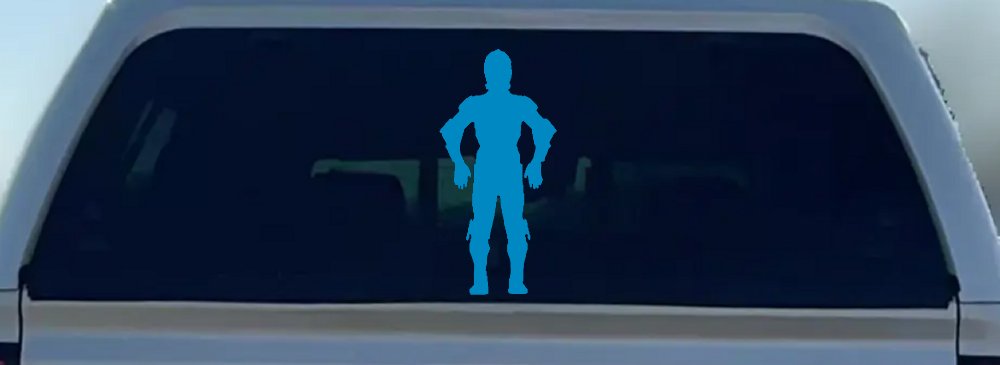 C3PO Sci Fi Car or Truck Window Decal Sticker