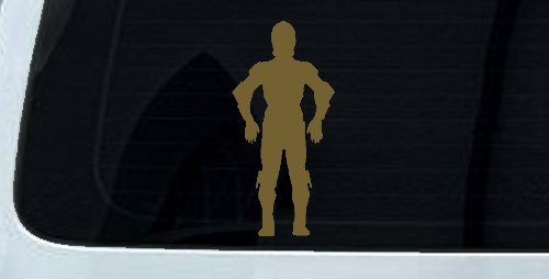 C3PO Sci Fi Car or Truck Window Decal Sticker