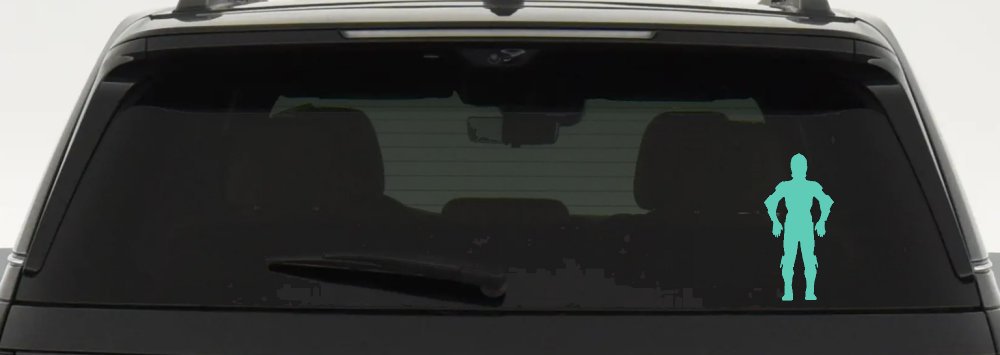 C3PO Sci Fi Car or Truck Window Decal Sticker