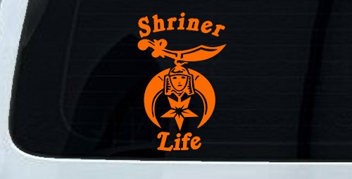 Shriner Life Car or Truck Window Decal Sticker