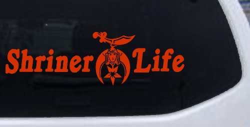 Shriner Life Car or Truck Window Decal Sticker