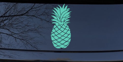 Pineapple Car or Truck Window Decal Sticker
