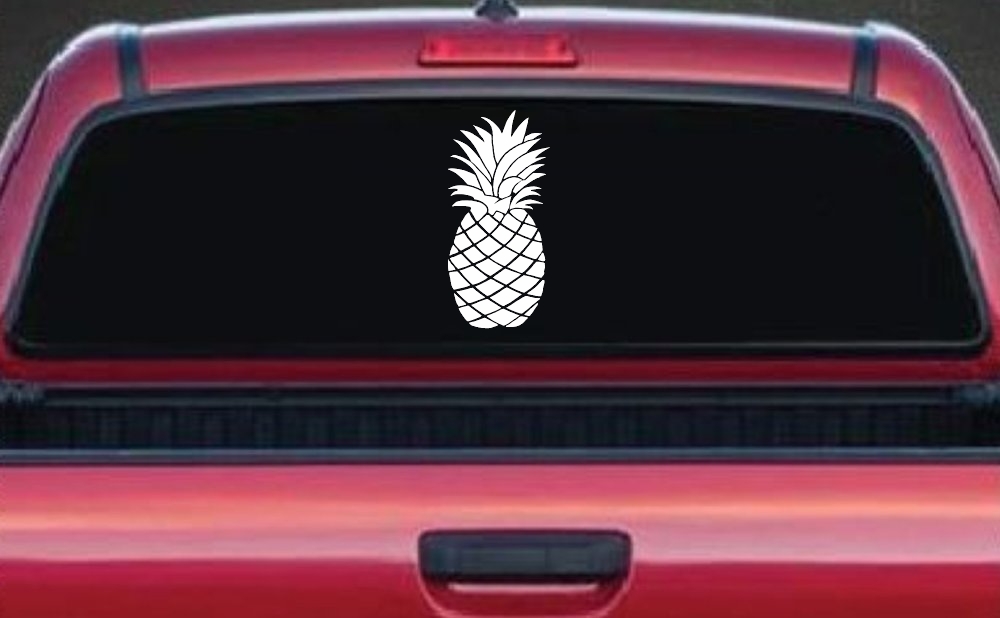 Pineapple Car or Truck Window Decal Sticker
