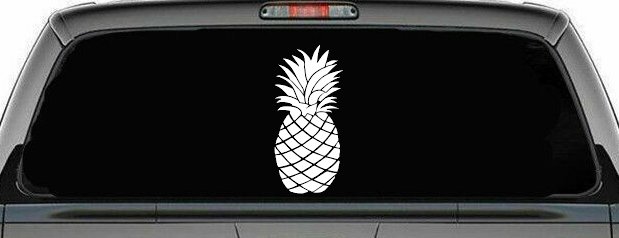 Pineapple Car or Truck Window Decal Sticker