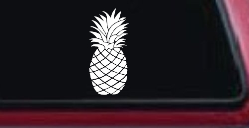 Pineapple Car or Truck Window Decal Sticker