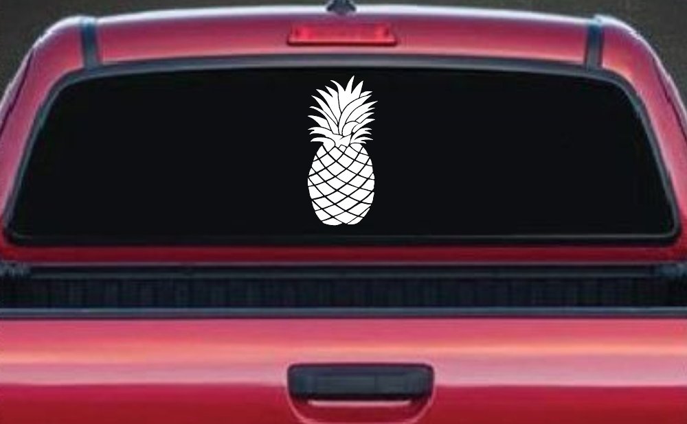 Pineapple Car or Truck Window Decal Sticker