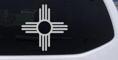 Native American Indian Sun Western Car or Truck Window Decal Sticker