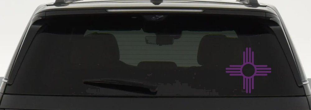 Native American Indian Sun Western Car or Truck Window Decal Sticker