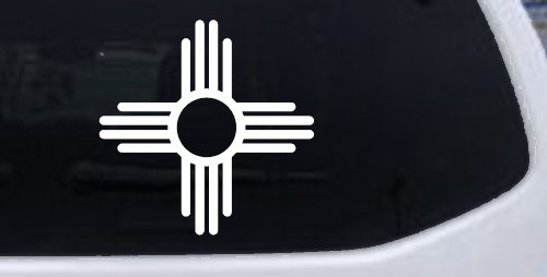 Native American Indian Sun Western Car or Truck Window Decal Sticker