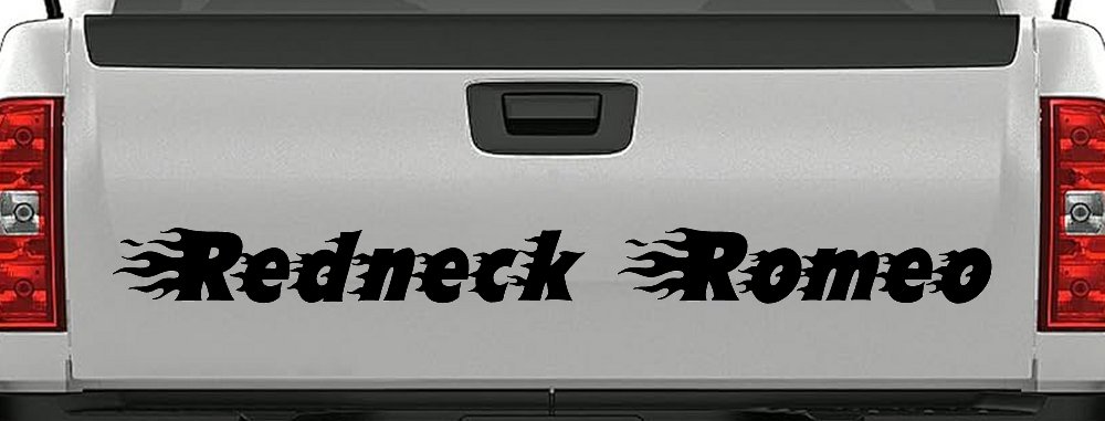 Redneck Romeo Country Car or Truck Window Decal Sticker