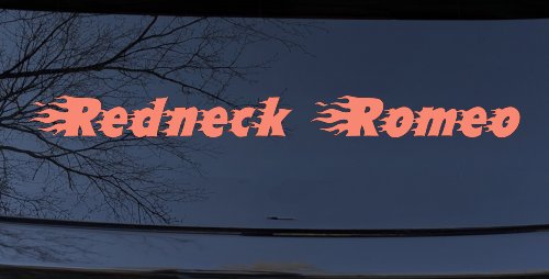 Redneck Romeo Country Car or Truck Window Decal Sticker