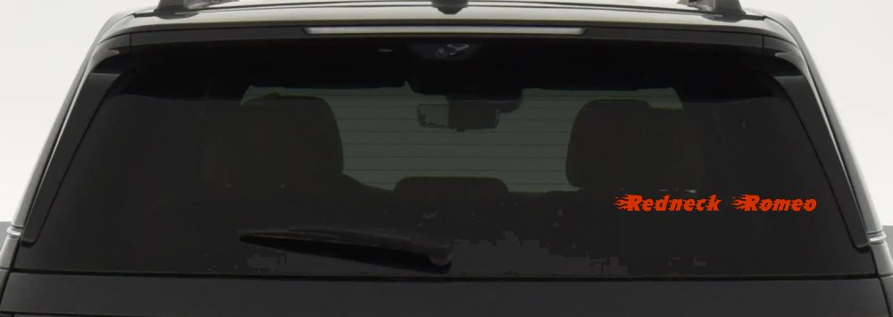 Redneck Romeo Country Car or Truck Window Decal Sticker