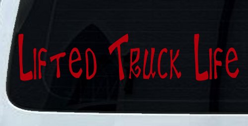 Lifted Truck Life Off Road Car or Truck Window Decal Sticker