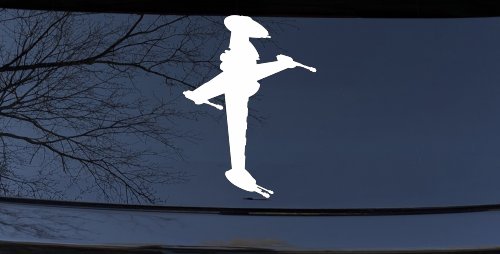 B Wing Sci Fi Car or Truck Window Decal Sticker (White)