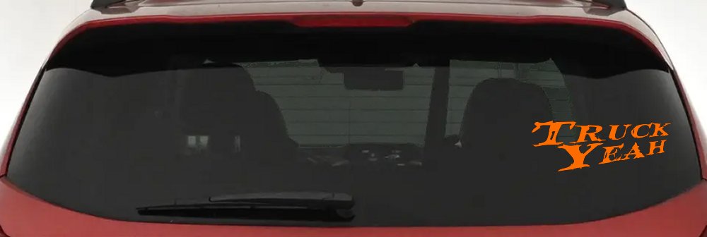 Truck Yeah Country Car or Truck Window Decal Sticker